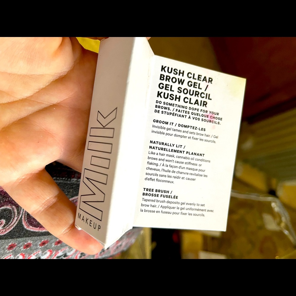 brow gel by milk makeup kush line